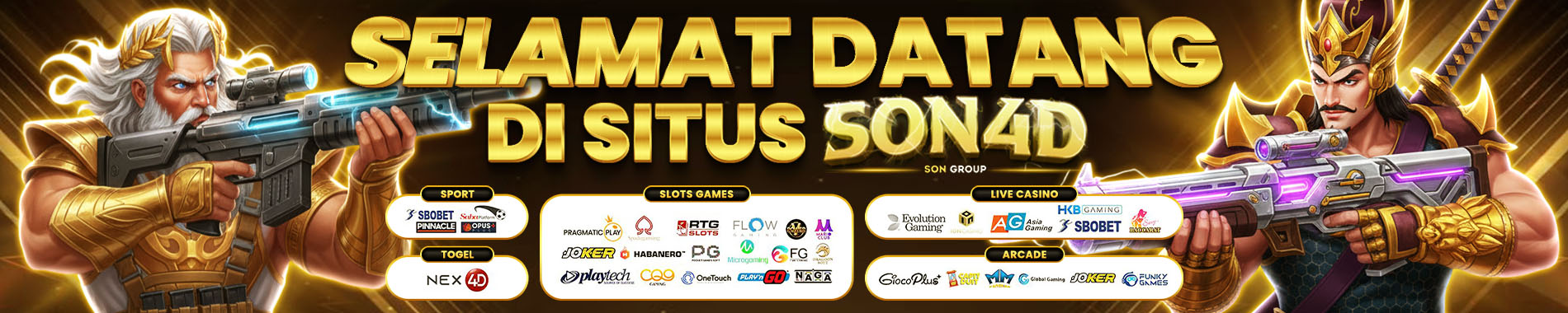 SELAMAT DATANG DI SON4D